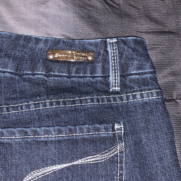 Seven7 dark premium denim wash jeans - Picture 7 of 11